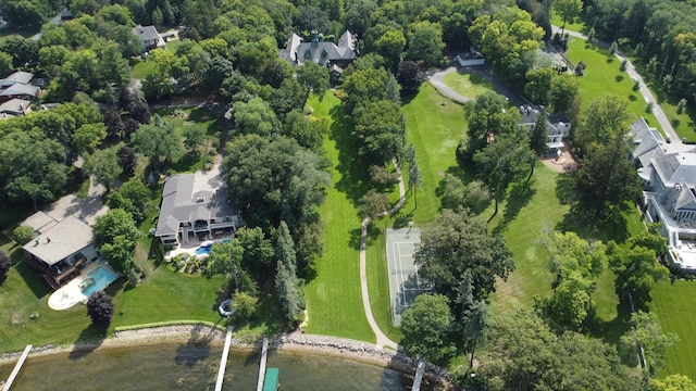 17950 Breezy Point Rd, Woodland, MN 55391 - aerial overview of property's location featuring nearby suburban area