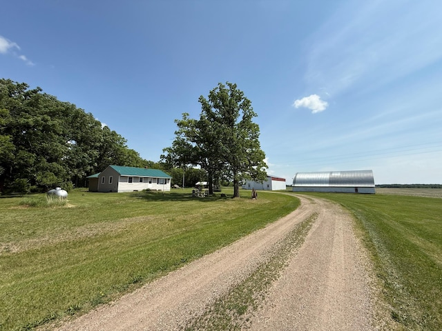 12900 350th Ave SE, Deer Park Twp, MN 56684 - view of dirt / gravel road