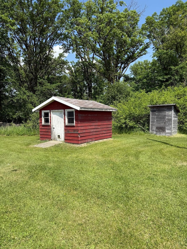 12900 350th Ave SE, Deer Park Twp, MN 56684 - view of shed