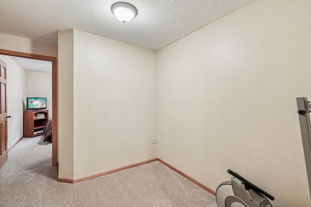1364 Island View Dr, New Richmond, WI 54017 - unfurnished room with carpet and a textured ceiling