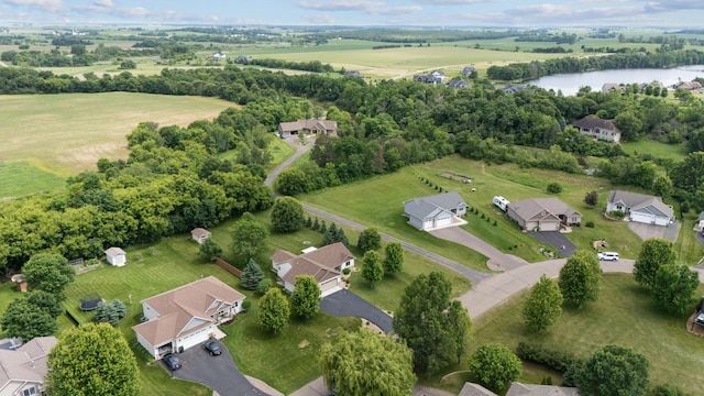 1364 Island View Dr, New Richmond, WI 54017 - bird's eye view of a large body of water
