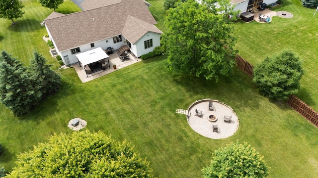 1364 Island View Dr, New Richmond, WI 54017 - view from above of property