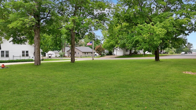 112 3rd St, Luck, WI 54853 - view of grassy yard featuring a residential view