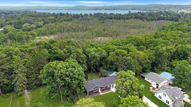 112 3rd St, Luck, WI 54853 - aerial view of a large body of water