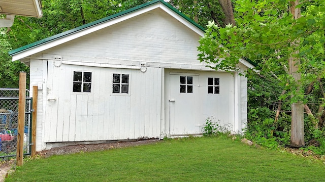 112 3rd St, Luck, WI 54853 - view of outdoor structure