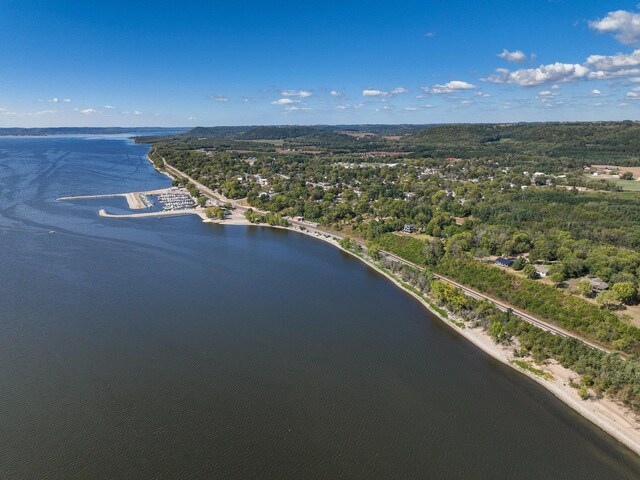 7 3rd St, Pepin, WI 54759 - drone / aerial view of a large body of water