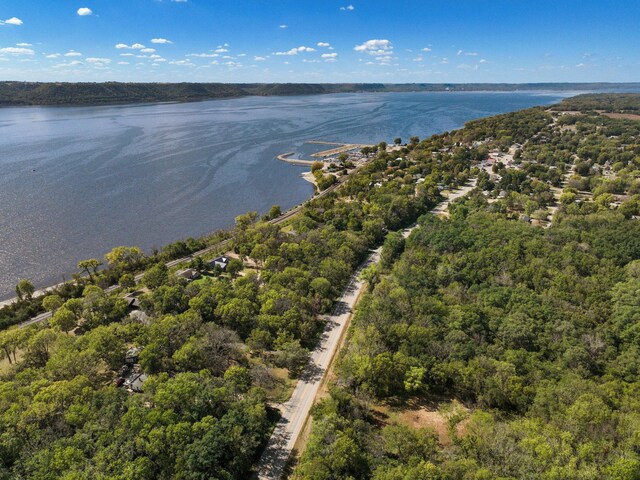 7 3rd St, Pepin, WI 54759 - drone / aerial view of a nearby body of water
