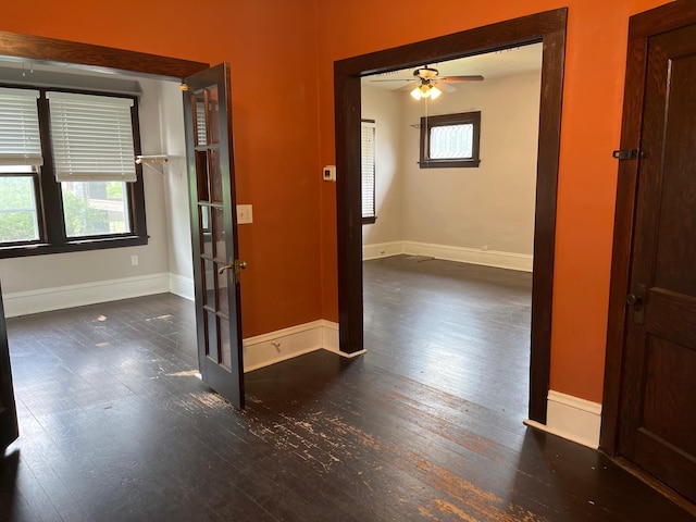 3306 Humboldt Ave N, Minneapolis, MN 55412 - hall with healthy amount of natural light and hardwood / wood-style floors