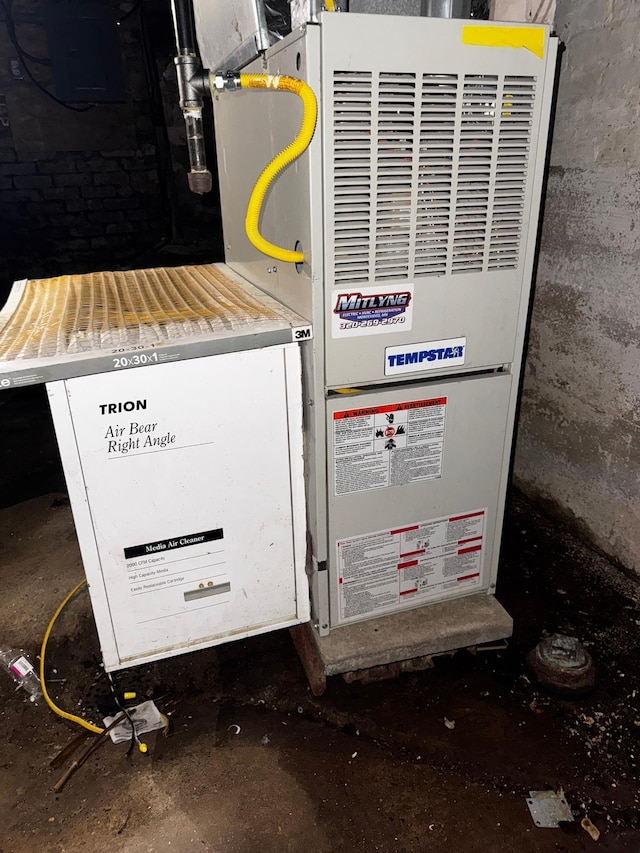 201 Harrison Ave, Sacred Heart, MN 56285 - utilities featuring heating unit