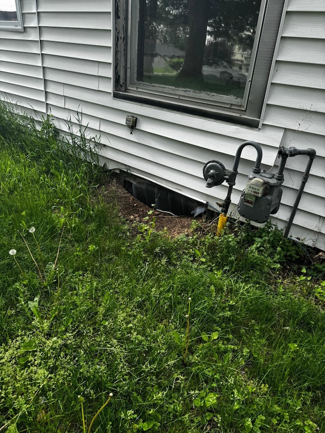 201 Harrison Ave, Sacred Heart, MN 56285 - exterior view of gas meter