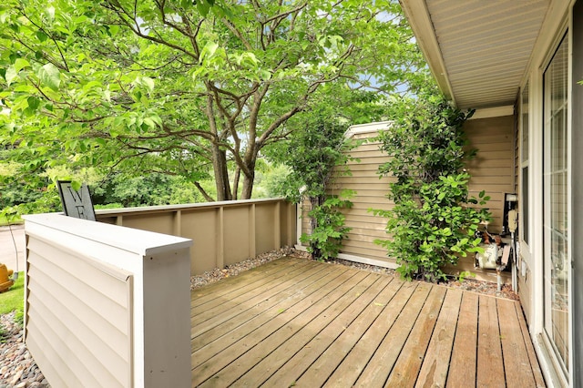 2145 Shenandoah Ct Unit D, Plymouth, MN 55447 - view of wooden terrace