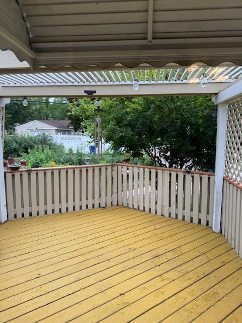 137 20th Ave S, Saint Cloud, MN 56301 - view of wooden terrace