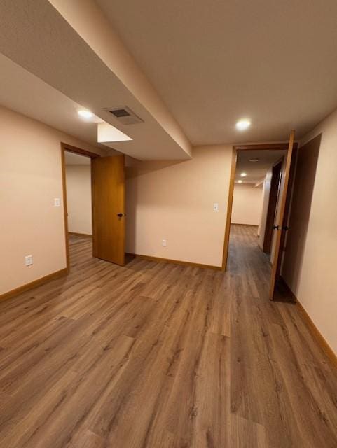 137 20th Ave S, Saint Cloud, MN 56301 - finished below grade area with wood finished floors and recessed lighting
