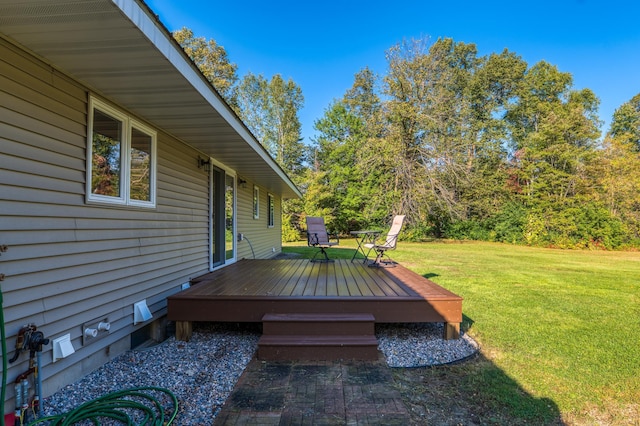329 Kelliher Rd SW, Kelliher, MN 56650 - deck with a yard