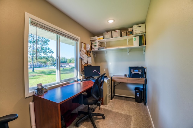 329 Kelliher Rd SW, Kelliher, MN 56650 - carpeted office with baseboards