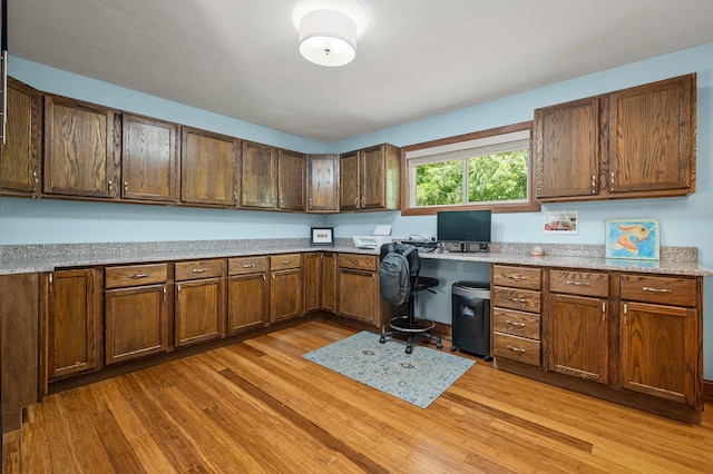 8544 Demontreville Trl N, Lake Elmo, MN 55042 - office space featuring built in desk and light wood-type flooring