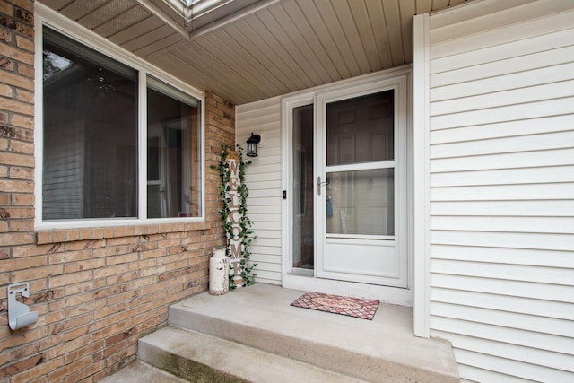 14208 Heritage Ln, Apple Valley, MN 55124 - property entrance with brick siding