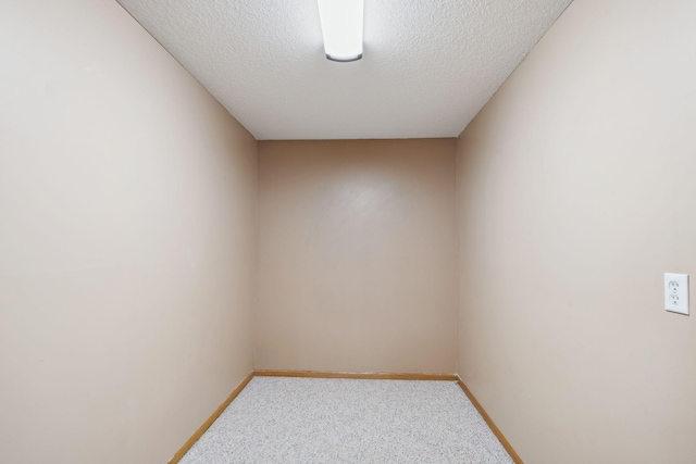 14208 Heritage Ln, Apple Valley, MN 55124 - unfurnished room with light carpet and a textured ceiling