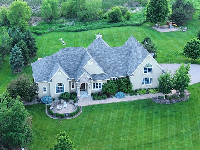 19270 Foxfield Dr, Credit River Twp, MN 55372 - view from above of property