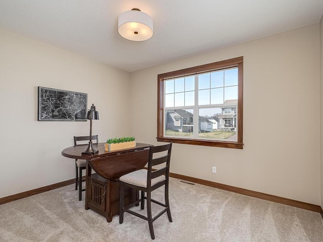 1136 168th Ln NW, Andover, MN 55304 - dining space with light colored carpet and a desk
