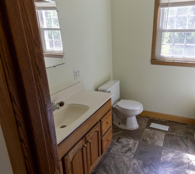 24660 US Highway 2 SE, Knute Twp, MN 56556 - bathroom featuring plenty of natural light and vanity