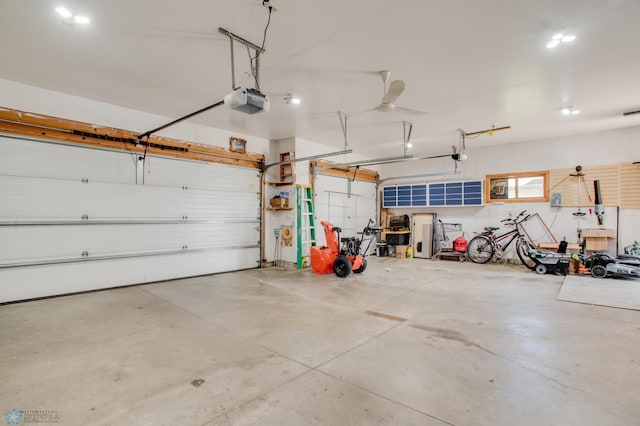 1083 Parkway Ln, West Fargo, ND 58078 - garage with a garage door opener