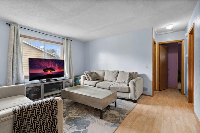 4421 Cinnamon Ridge Cir, Eagan, MN 55122 - living room with wood finished floors and a textured ceiling