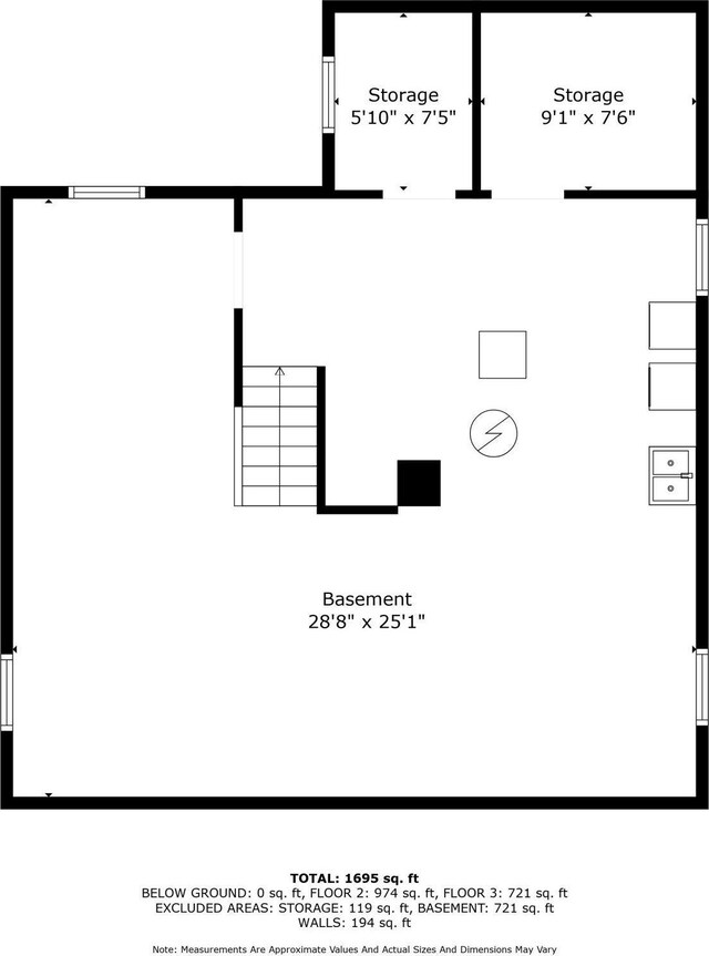 123 Franklin Ave, Owatonna, MN 55060 - view of floor plan / room layout