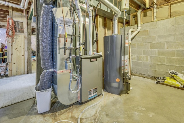 201 75th Ave N, Brooklyn Park, MN 55444 - utilities with gas water heater