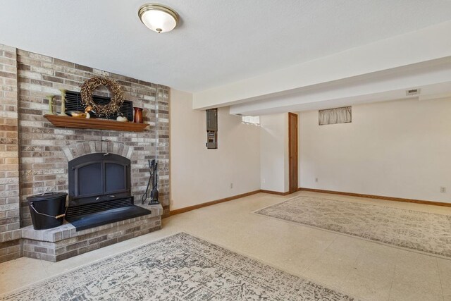 23481 Fontana St NE, Linwood Twp, MN 55079 - unfurnished living room featuring baseboards
