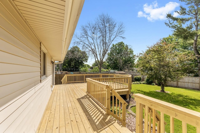 4982 148th Path W, Apple Valley, MN 55124 - deck with a fenced backyard