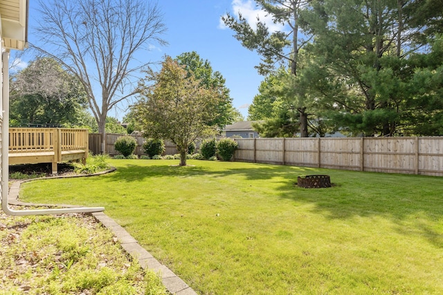 4982 148th Path W, Apple Valley, MN 55124 - fenced backyard with a deck