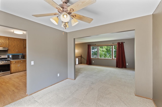 4982 148th Path W, Apple Valley, MN 55124 - empty room with a ceiling fan and light colored carpet