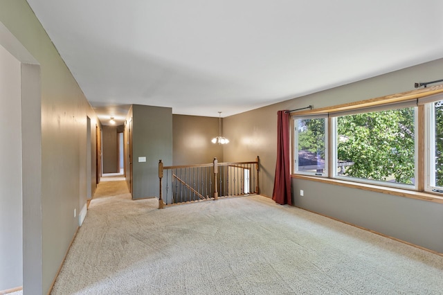 4982 148th Path W, Apple Valley, MN 55124 - unfurnished room featuring carpet and a chandelier
