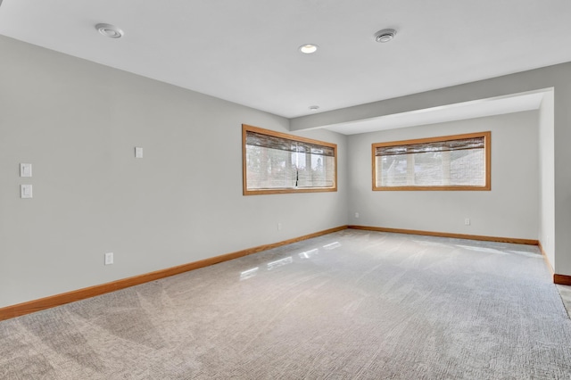 308 Iowa St, Lake City, MN 55041 - empty room with light carpet and a smoke detector