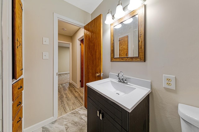 710 Jefferson St, New Ulm, MN 56073 - bathroom with vanity and toilet