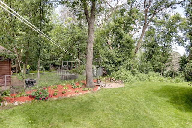 13445 190th Ave NW, Elk River, MN 55330 - view of yard featuring a shed