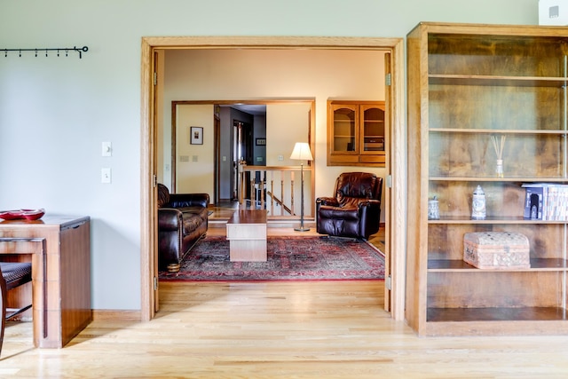 13445 190th Ave NW, Elk River, MN 55330 - hall featuring wood finished floors
