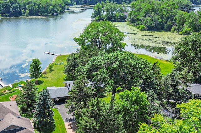 12329 Timber Ln, Maple Grove, MN 55369 - bird's eye view of a large body of water