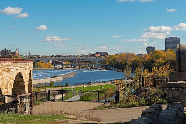 1240 2nd St Unit 1024, Minneapolis, MN 55415 - water view featuring a notable bridge