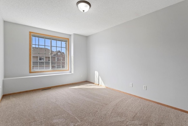 10787 Unity Ln N, Brooklyn Park, MN 55443 - carpeted empty room with a textured ceiling and baseboards