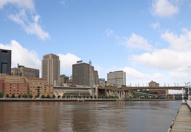 721 Smith Ave S, Saint Paul, MN 55107 - city view with a notable bridge and a large body of water
