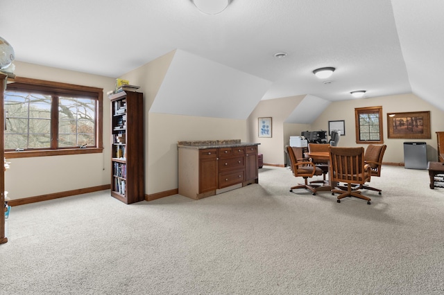 12322 Coffee Trl, Rosemount, MN 55068 - office area with light colored carpet and lofted ceiling