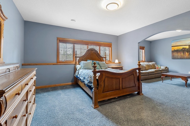 12322 Coffee Trl, Rosemount, MN 55068 - bedroom with carpet floors and arched walkways