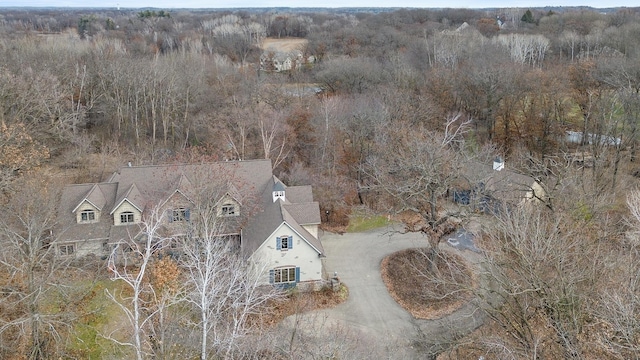 12322 Coffee Trl, Rosemount, MN 55068 - aerial view of property and surrounding area featuring a heavily wooded area