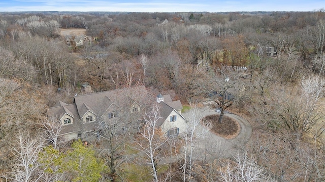 12322 Coffee Trl, Rosemount, MN 55068 - aerial view of property and surrounding area featuring a heavily wooded area
