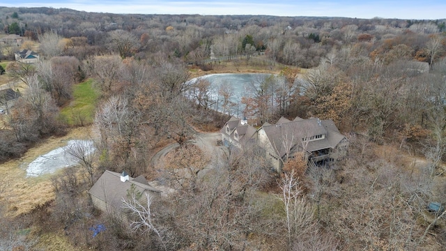 12322 Coffee Trl, Rosemount, MN 55068 - aerial view of property and surrounding area with a large body of water and a forest