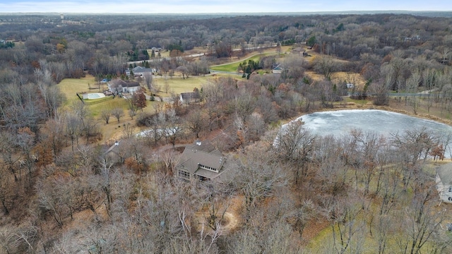 12322 Coffee Trl, Rosemount, MN 55068 - aerial view of property and surrounding area featuring a forest and a nearby body of water