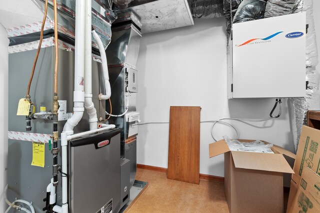 12322 Coffee Trl, Rosemount, MN 55068 - utility room with heating unit