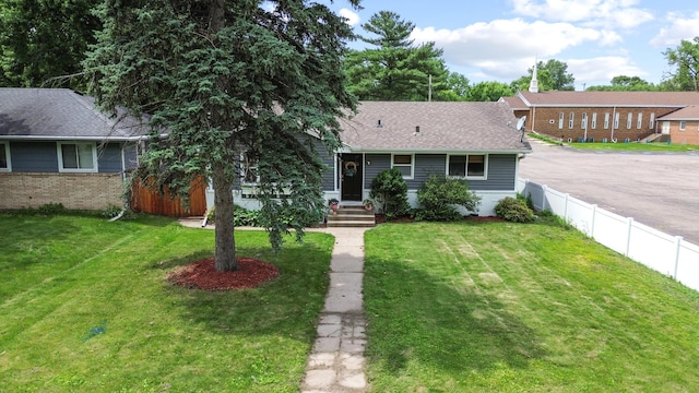 4633 Ewing Ave N, Robbinsdale, MN 55422 - view of front of property with roof with shingles